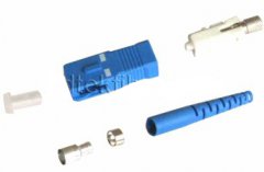  made in china  SC fiber connector singlemode with 3.0mm boot  corporation